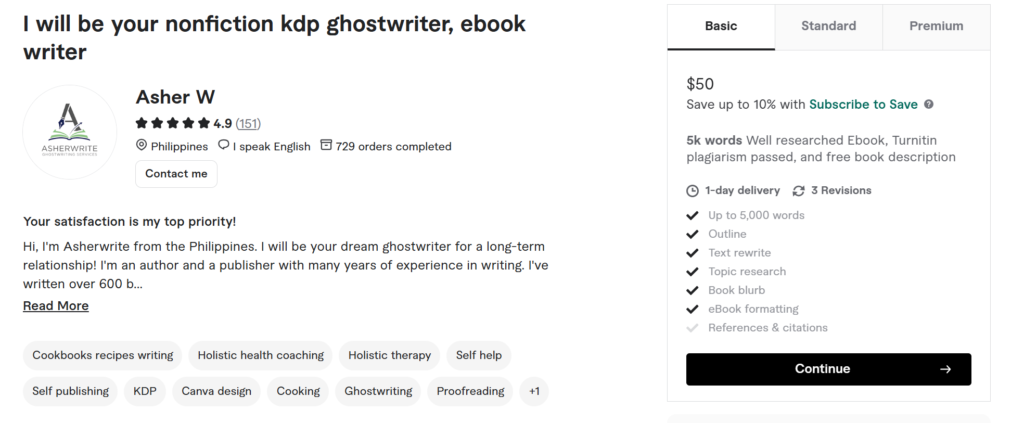 service 5 ai generated ebooks (the high ticket gig)