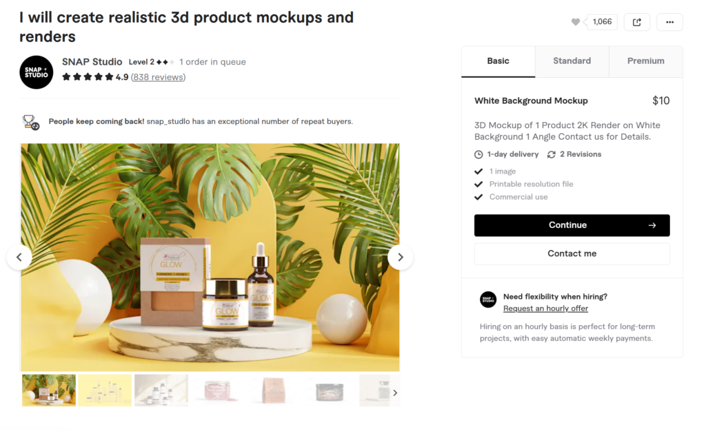 service 8 product mockups (the perceived value booster)